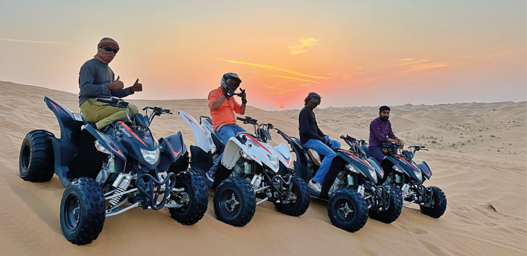 Dubai Desert Safari on Private Basis with Premium Camp with Quad Bike Ride