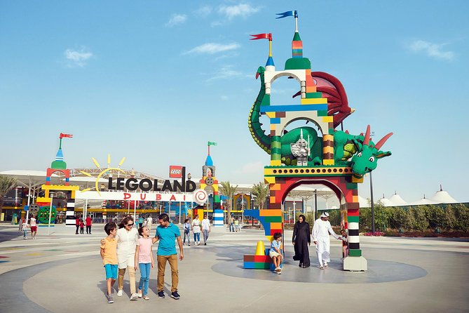 Dubai Parks One Day Any One Park Entry Ticket with Pickup and Drop Off