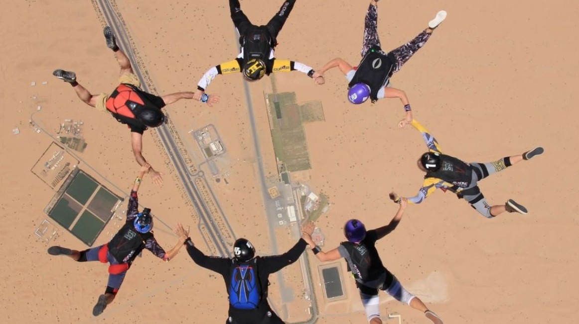 Tandem Skydiving Desert Drop Zone Entry Ticket with Pick up and Drop Off