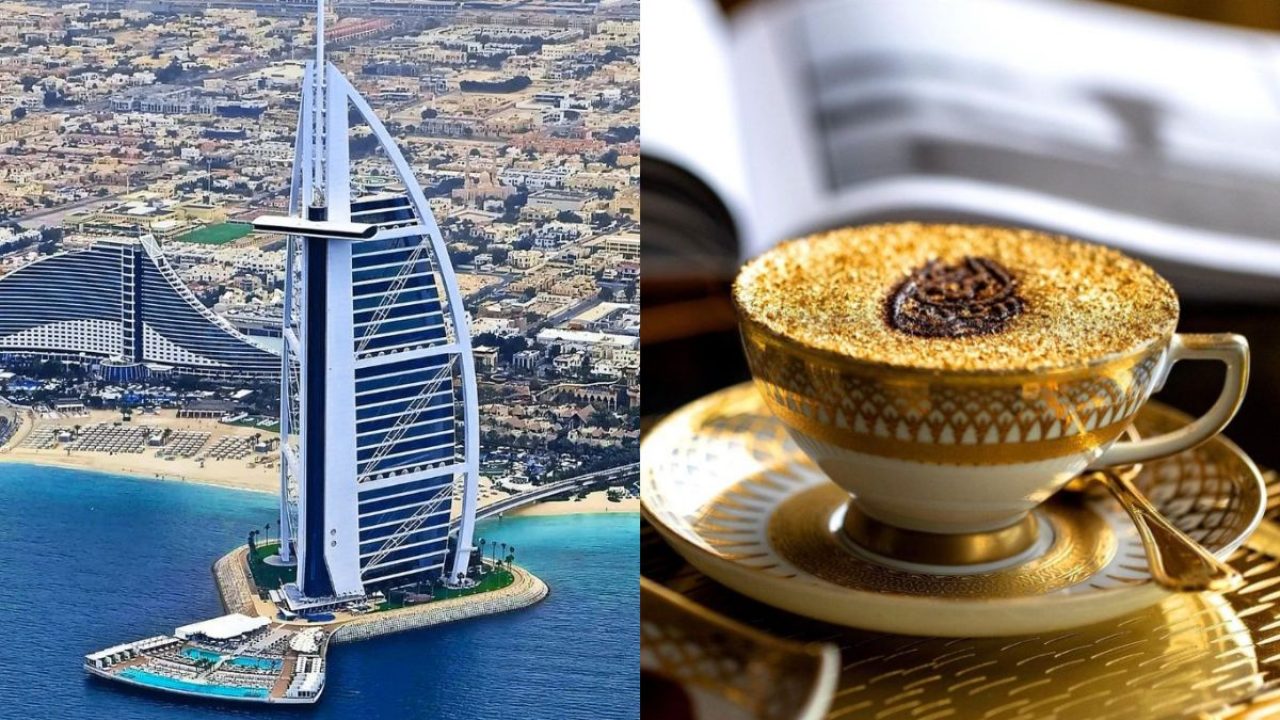 Burj al Arab Tour With  Gold Cappuccino at Uma Lounge Entry Ticket with Pick up and Drop Off